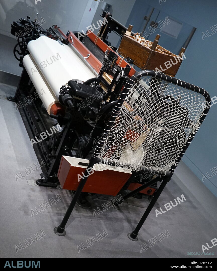 Example of a Toyoda Type G Automatic Loom, invented by Sakichi Toyoda (1867-1930). Dated 20th Century.