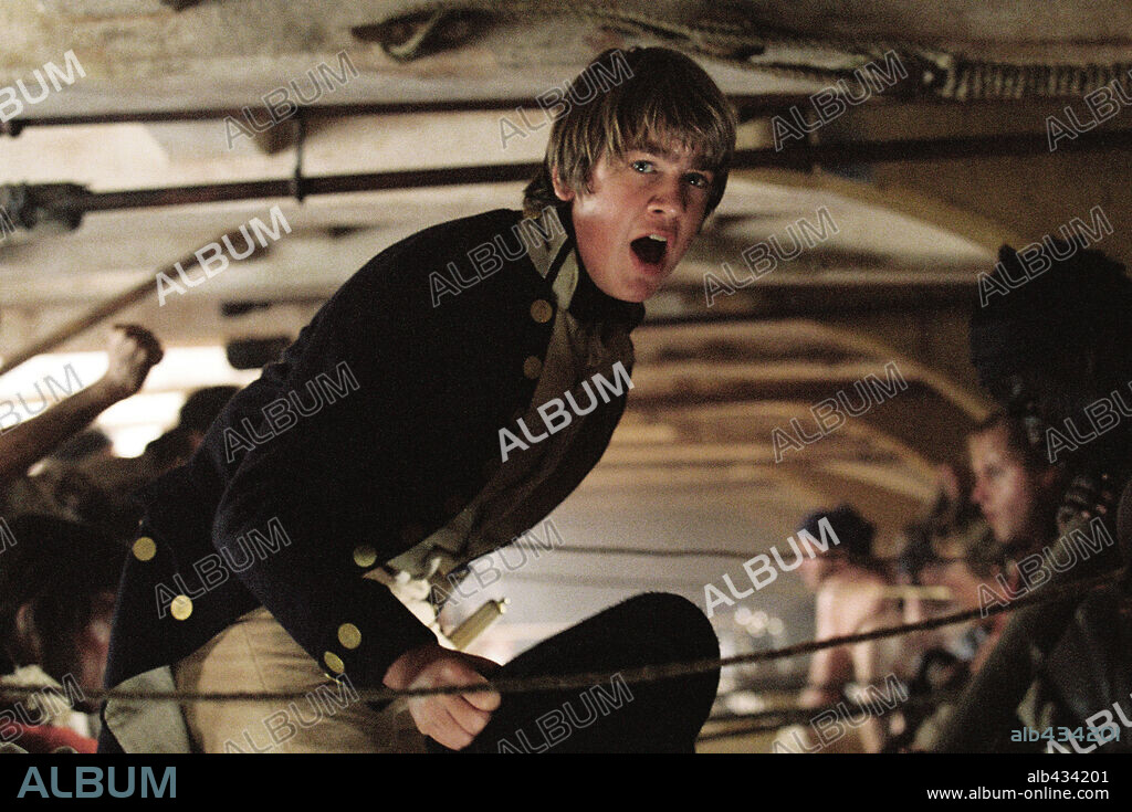 MAX BENITZ in MASTER AND COMMANDER: THE FAR SIDE OF THE WORLD, 2003, directed by PETER WEIR. Copyright 20TH CENTURY FOX/MIRAMAX/UNIVERSAL/SAMUEL GOLDWYN FILMS.