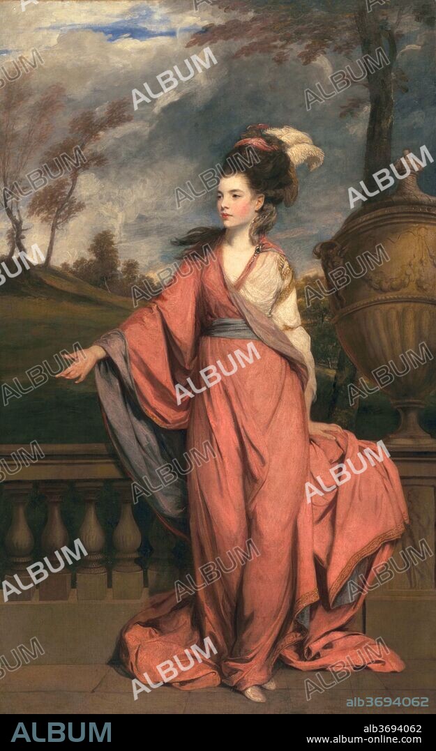 SIR JOSHUA REYNOLDS. Jane Fleming (1755-1824), later Countess of Harrington.