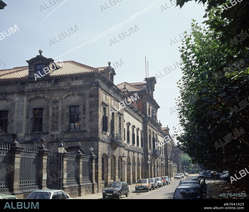 JORGE PROSPERO DE VERBOOM (1665-1744). PARLAMENTO CATALAN- ANTIGUA RESIDENCIA DEL GOBERNADOR Y MUSEO DE ARTE MODERNO - FOTO AÑOS 80.