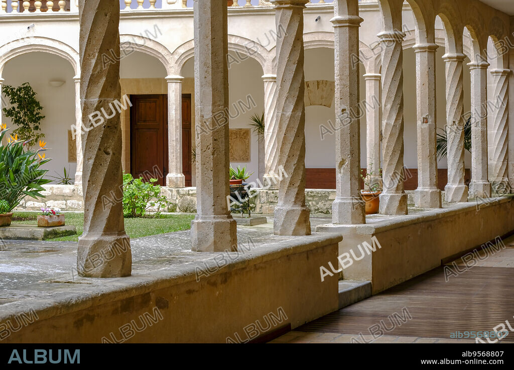 Monasterio de Santa Maria de la Real, 1229 , estilo gótico mediterráneo, Secar de la Real, Palma, Mallorca, balearic islands, Spain.