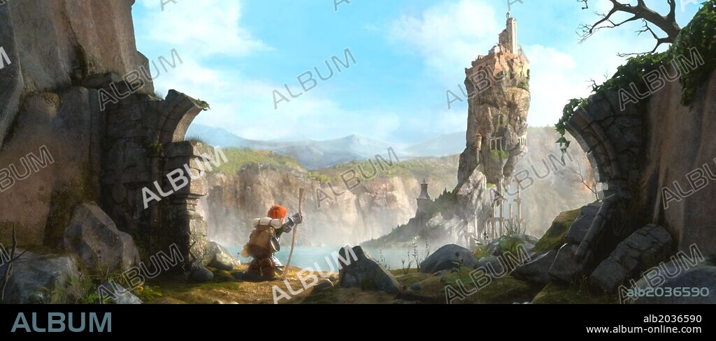 JUSTIN Y LA ESPADA DEL VALOR, 2013 (JUSTIN AND THE KNIGHTS OF VALOUR), dirigida por MANUEL SICILIA. Copyright KANDOR GRAPHICS.