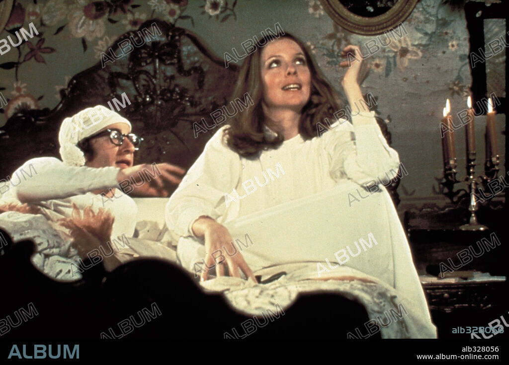 DIANE KEATON y WOODY ALLEN en LA ÚLTIMA NOCHE DE BORIS GRUSHENKO, 1975 (LOVE AND DEATH), dirigida por WOODY ALLEN. Copyright UNITED ARTISTS.