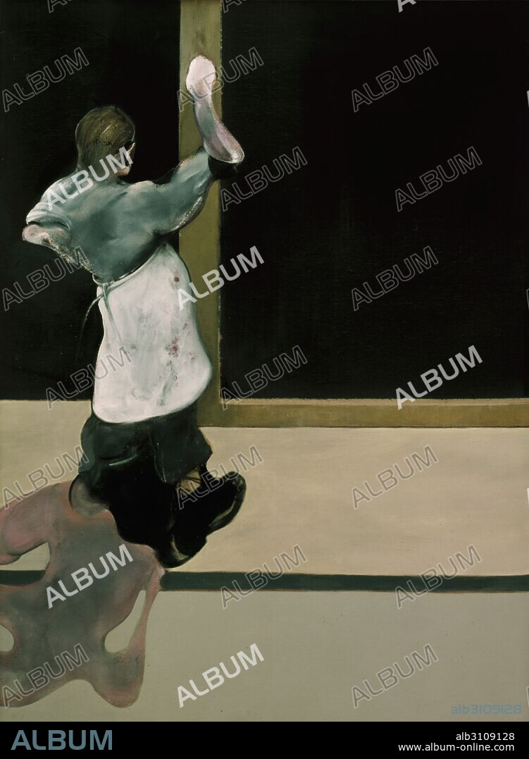 FRANCIS BACON. Tríptico/Marzo 1974 (panel izquierdo).