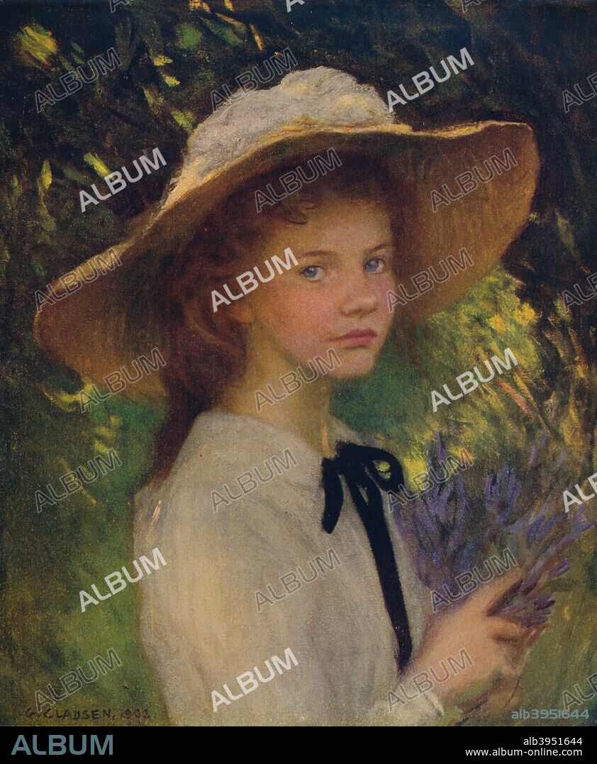 'Kitty',1902, (c1932). From Modern Art by Charles Marriott & Tis & Tis. [Colour Ltd., London, 1909].