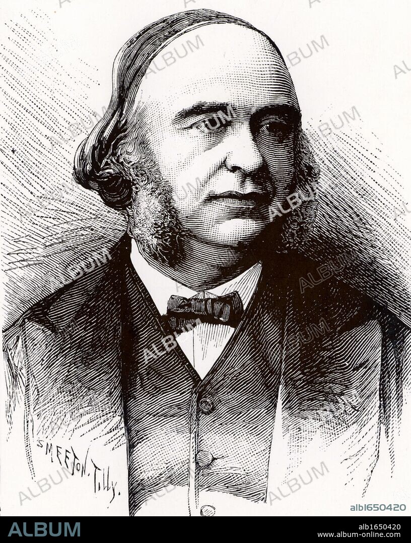 Paul Broca (1824-1880) French physician, anatomist and anthropologist. Discovered the location of the speech production area in the front lobes of the brain. Engraving from "La Nature" (Paris, 1880).  (Photo by: Universal History Archive/UIG via Getty Images).