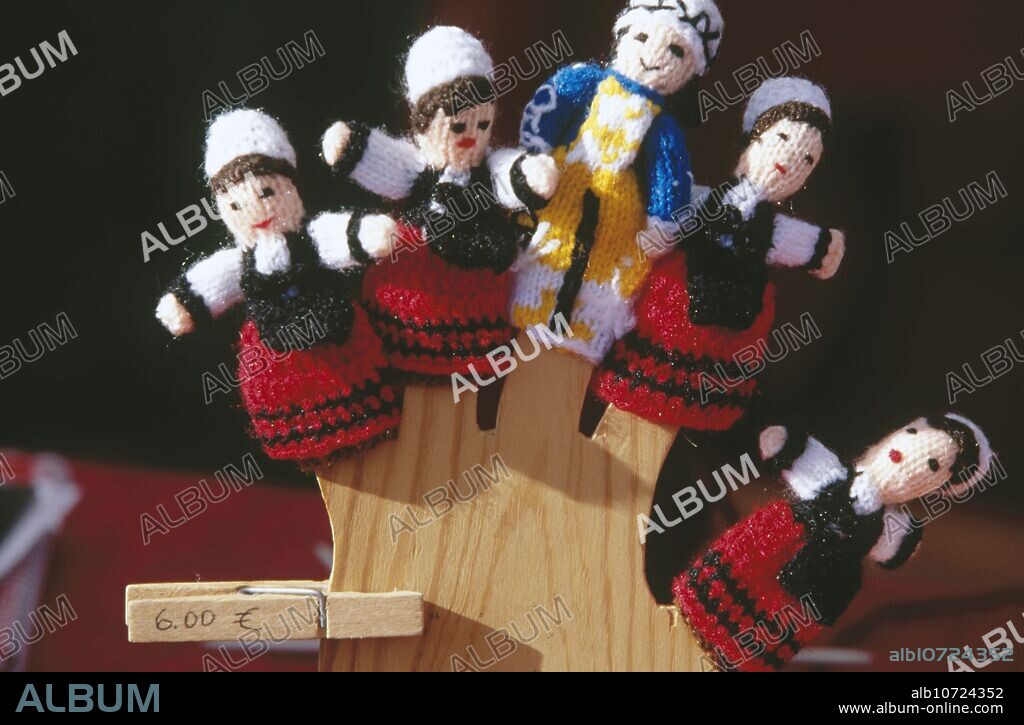 Souvenirs. Urretxu, Guipúzcoa. Euskadi. Spain.