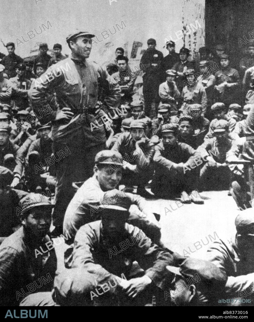 Zhu De was a Chinese Communist military leader and statesman. He is regarded as the founder of the Chinese Red Army (the forerunner of the People's Liberation Army) and the tactician who engineered the victory of the People's Republic of China during the Chinese Civil War.