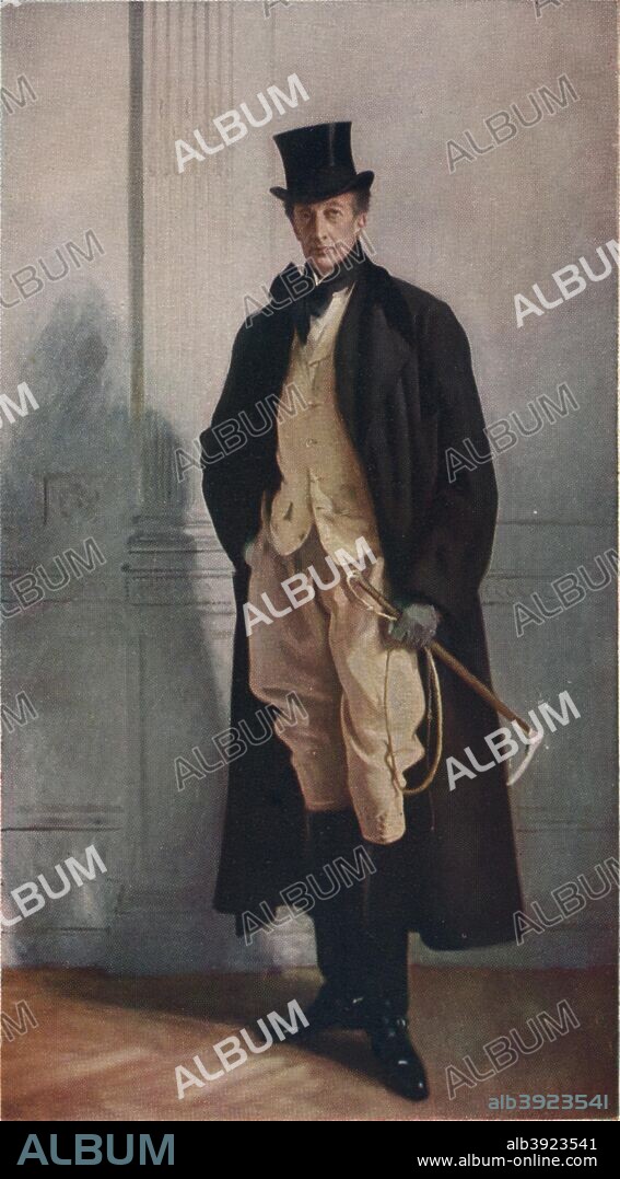 Lord Ribblesdale, 1902. Painting held in The National Gallery London. From A History of Painting Volume VIII by Haldane MacFall [T. C. and E. C. Jack, Lodon & Edinburgh, 1911.].