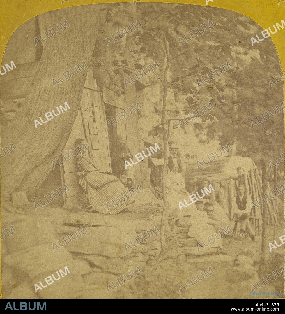 Erving Castle. John Smith the Hermit. Sept 2, 1874, Henry A. Lesure (American, active 1880s - 1890s), September 2, 1874, Albumen silver print.