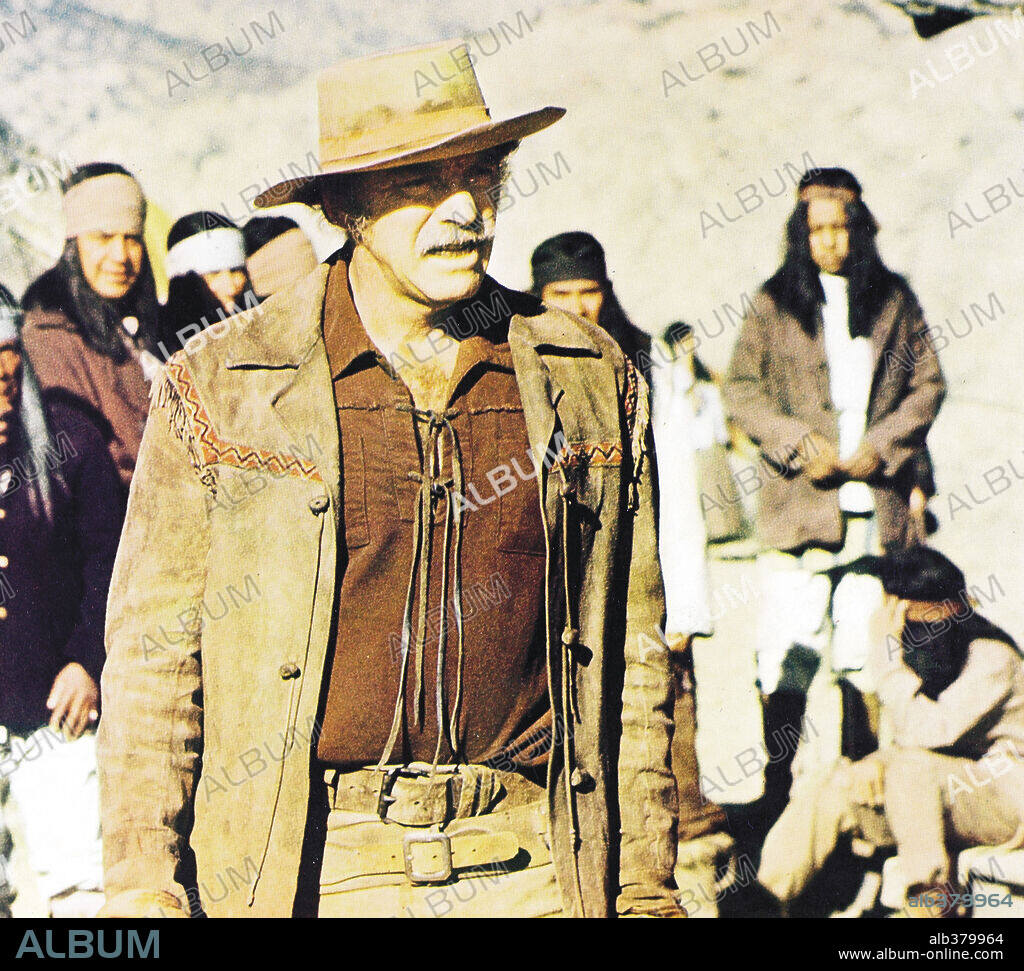 BURT LANCASTER dans ULZANA'S RAID, 1972, réalisé par ROBERT ALDRICH. Copyright UNIVERSAL PICTURES.