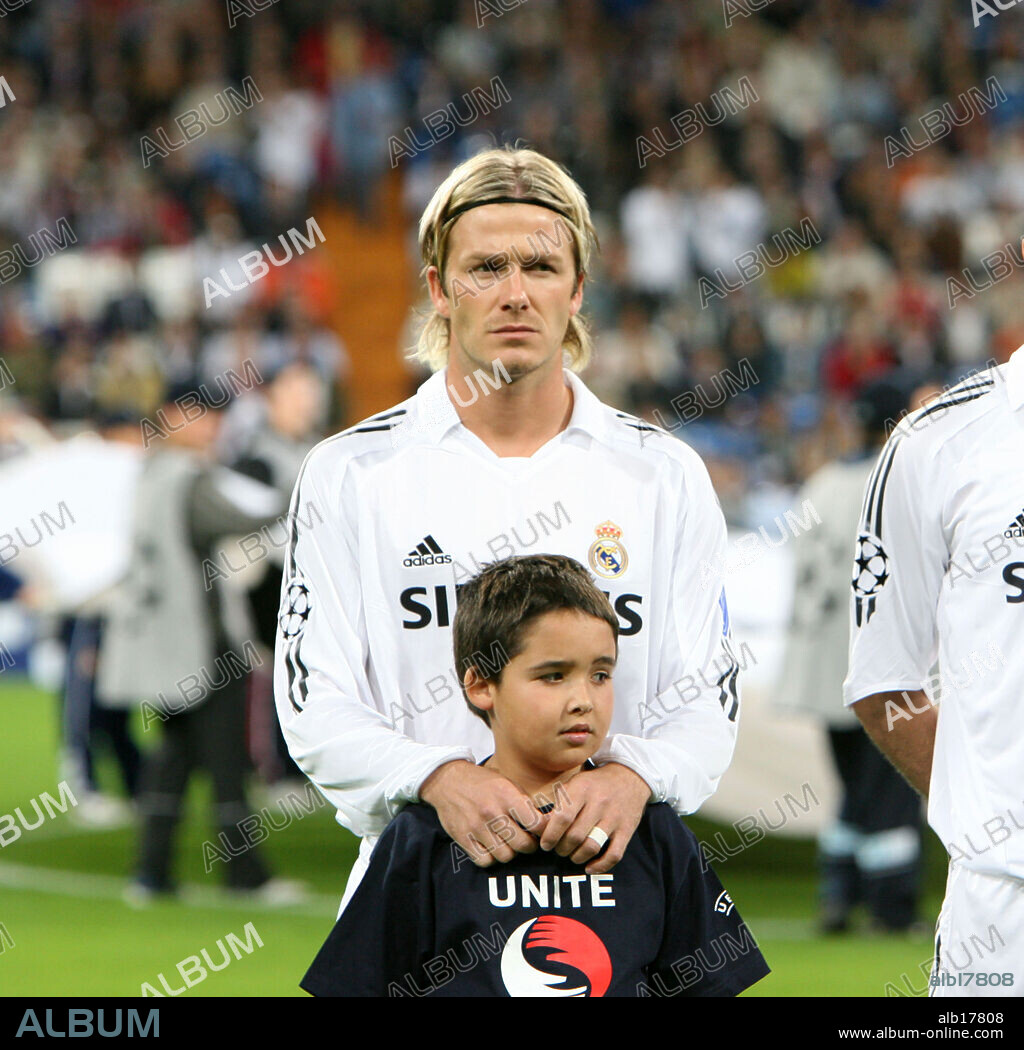 DAVID BECKHAM en GOOOL! 2: VIVIENDO EL SUEÑO, 2007 (GOAL! 2: LIVING THE DREAM.. .), dirigida por JAUME COLLET-SERRA. Copyright ANOLA FILMS / LOPEZ CALVIN, DIEGO.