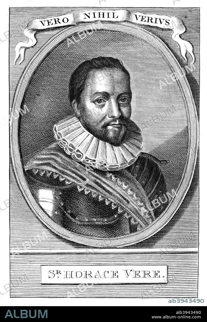 Sir Horace Vere, English soldier during the Thirty Years' War. Vere (1565-1635) was sent to the Palatinate by James I in 1620. He was created Baron Tilbury in 1625 and held the post of Master-General of the Ordnance from 1629 until 1634.