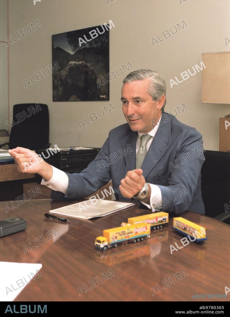 Madrid. 09/23/2002. Ricardo Oñate. General secretary of Pascual milk. Photo: José Luis Álvarez.