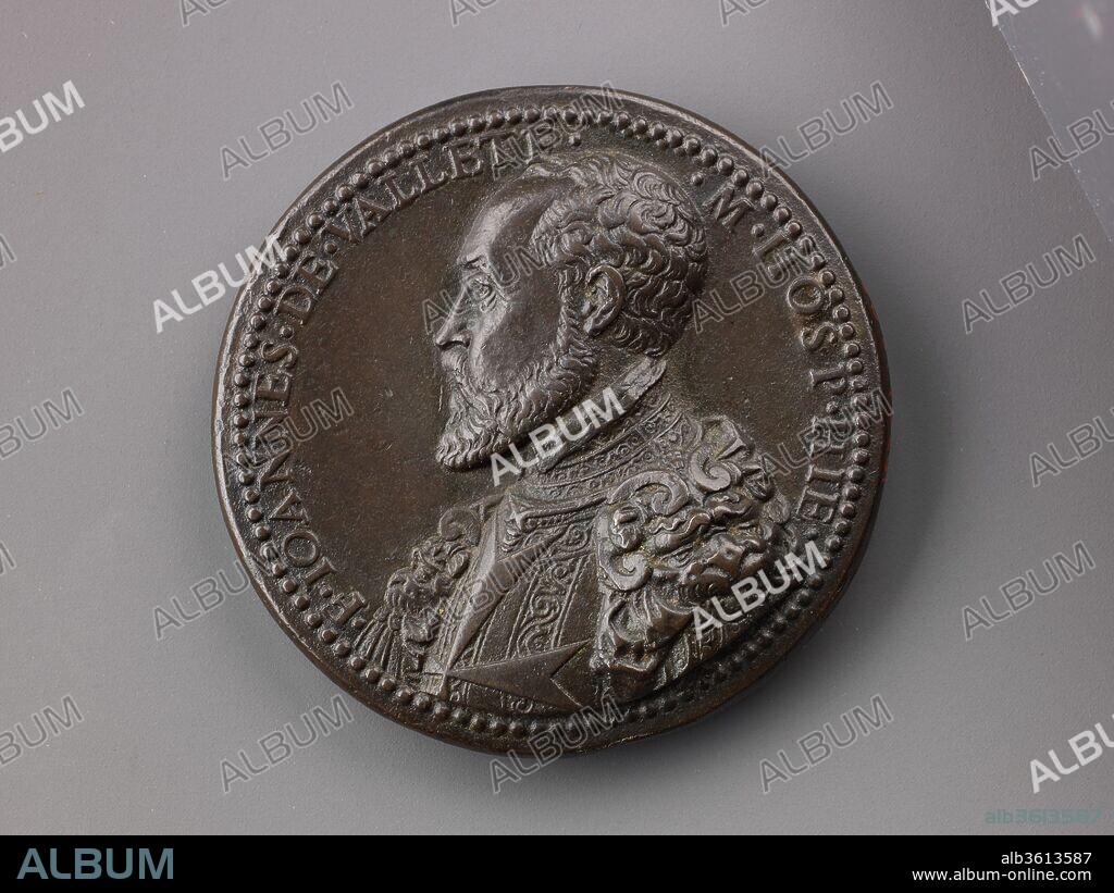 Jean Parisot de la Vallette. Artist: Mario d'Aluigi ("Marius") (Turin, (died 1612)). Dimensions: Diam. 5.9 cm, wt. 103.48 g.. Date: ca. 1566.
The obverse bears a portrait of Jean Parisot de la Vallette (1494 - 1568), Grand Master of the Order of Saint John at Malta (1557 - 68). On the reverse is a fleet of galleys attacking an elephant with a female rider, and a fortified town, possibly La Valletta, in the background. Jean de la Vallette was the founder of the Maltese capital of La Valletta, which was named after him. The medal commemorates the building of the fortified city as an important stronghold against the Turks. The elephant either represents Africa, welcoming the knights of Saint John, or the Turkish invasion from the sea.
References:
Scholten, Frits. The Robert Lehman Collection. European Sculpture and Metalwork, Vol. XII. Frits Scholten, New York: The Metropolitan Museum of Art in association with Princeton University Press, 2011, p. 149.
Attwood, Philip. Italian Medals, c. 1530-1600, in British Public Collections. 2 vols. London, 2003, no. 747.
Pollard, J. Graham. Medaglie italiane del Rinascimento nel Museo Nazionale del Bargello/Italian Renaissance Medals in the Museo Nazionale of Bargello. 3 vols. Florence, 1984 - 85, vol. 3, no. 796.