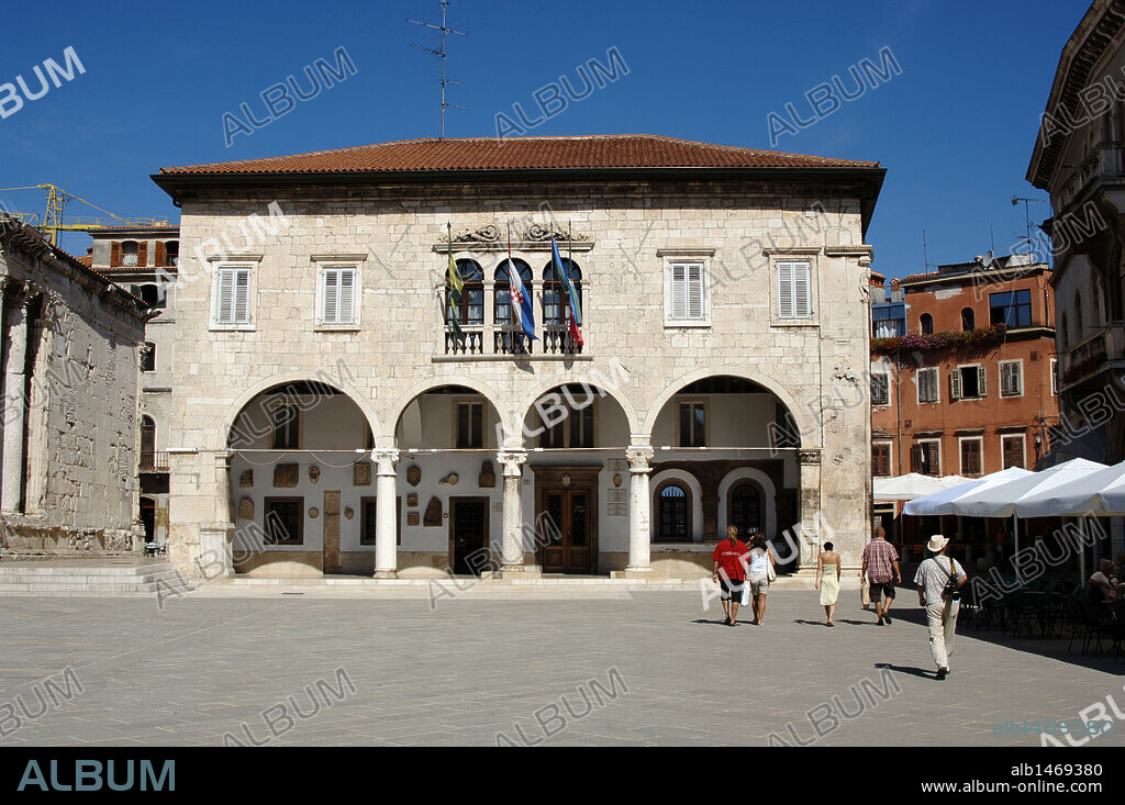 Croatia. Pula. City Hall building.