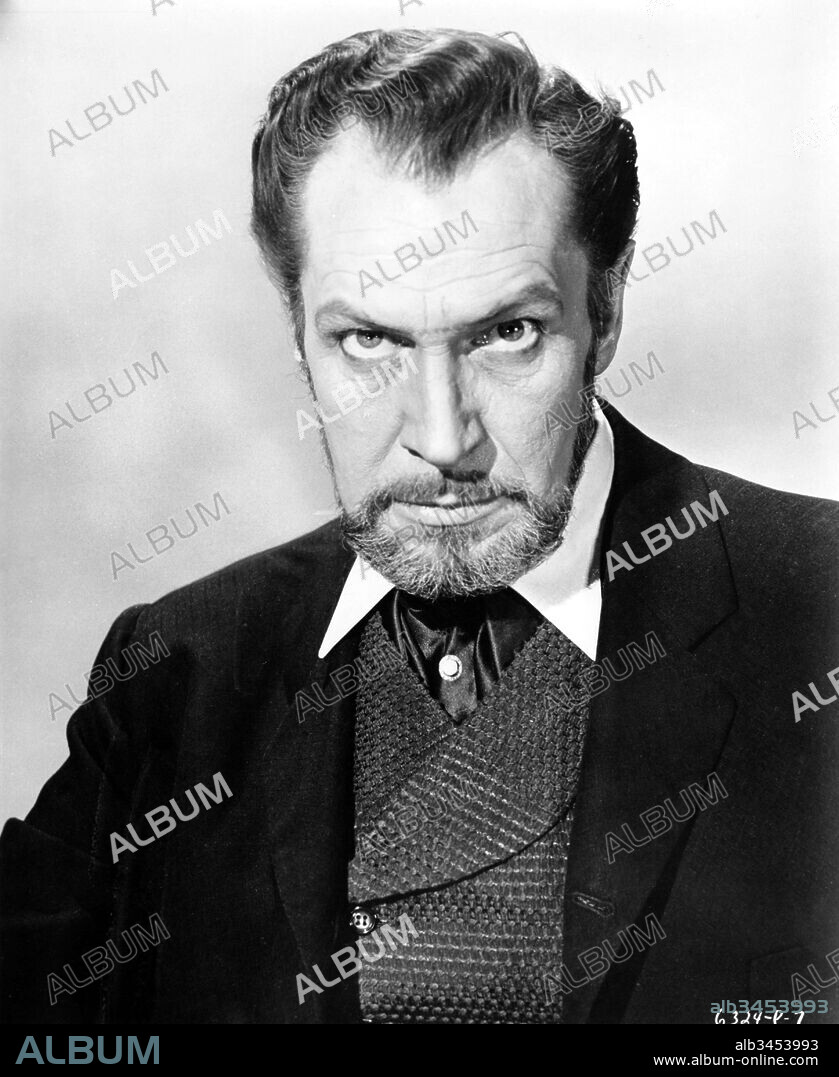 VINCENT PRICE in THE HAUNTED PALACE, 1963, directed by ROGER CORMAN. Copyright A.I.P.
