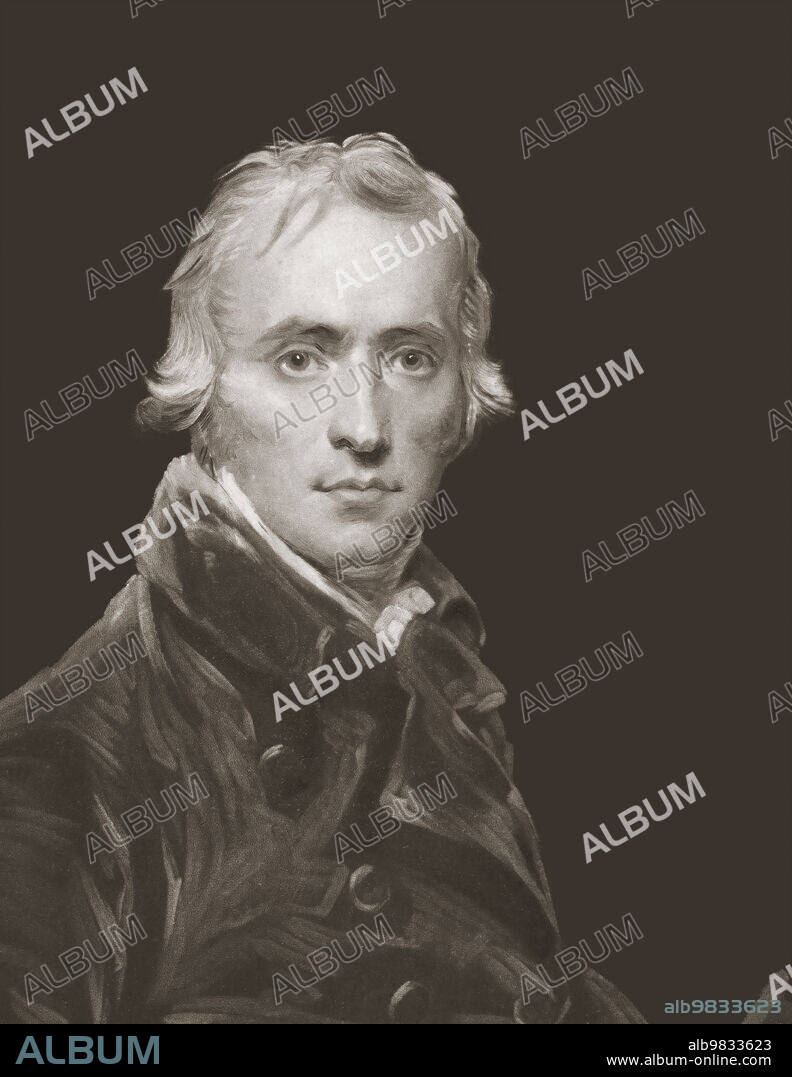 Felicien-Cesar David, 1810 1876. French composer. After a print by Pierre Metzmacher from the painting by Vincent Vidal.