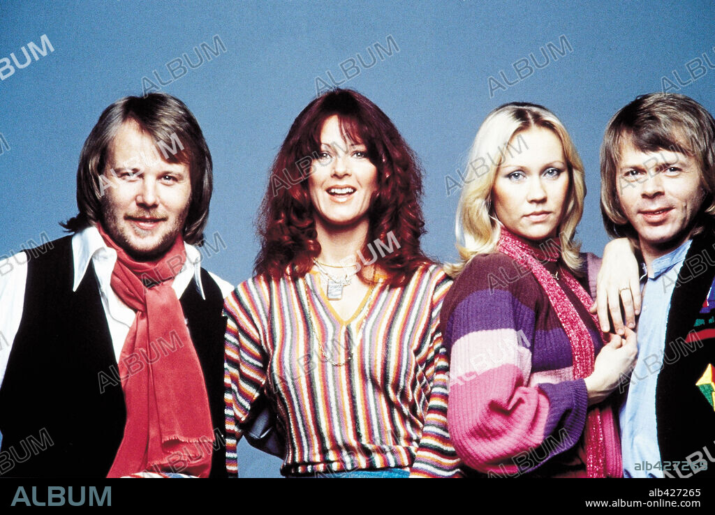 Abba, grupo sueco de música pop, formado por Benny Andersson, Anni-Frid Lyngstad, Björn Ulvaeus y Agnetha Fältskog.