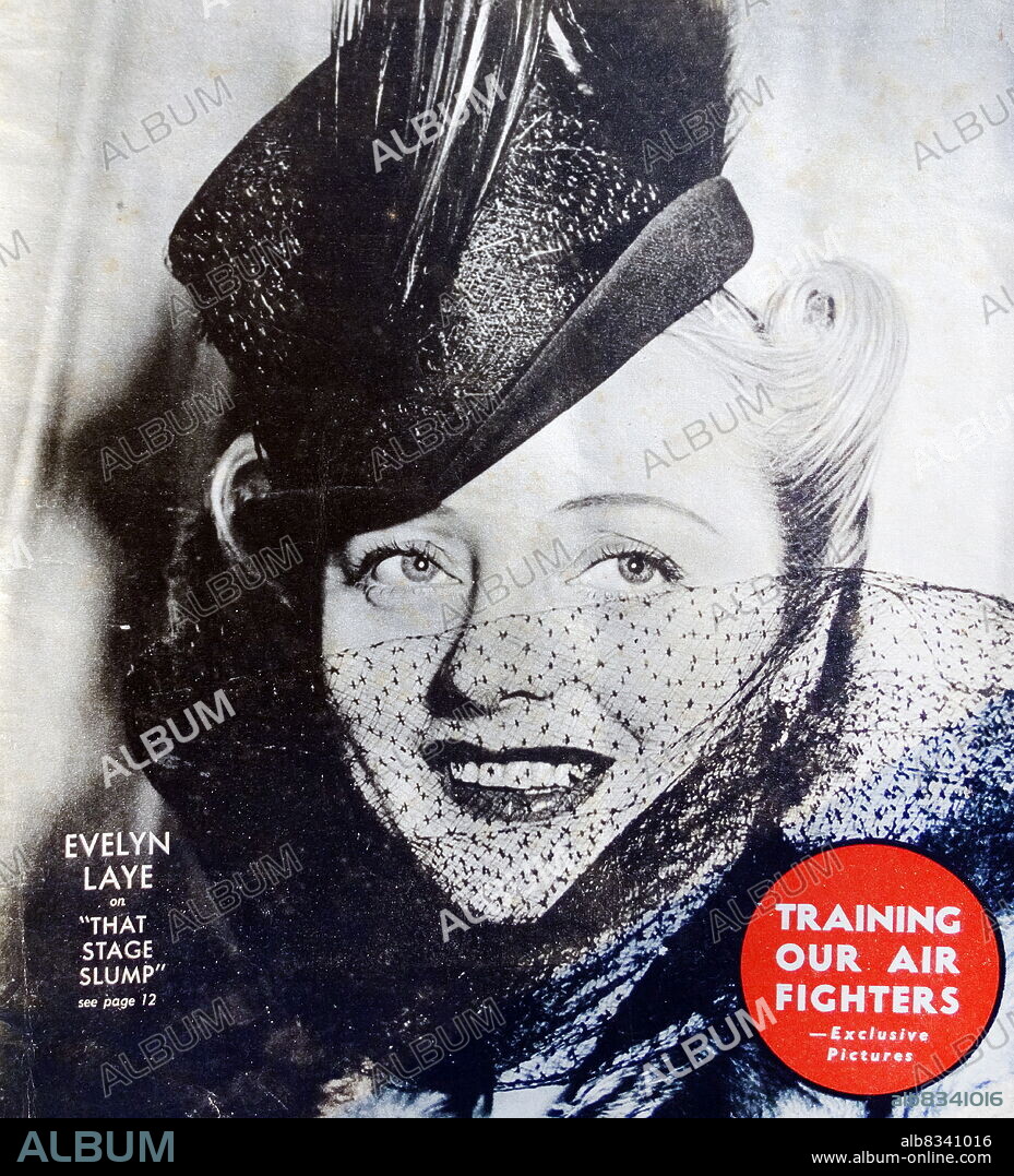 Actress Evelyn Laye on front cover of Illustrated. Evelyn Laye CBE (nee Elsie Evelyn Lay; 10 July 1900 - 17 February 1996) was an English actress who was active on the London light opera stage, and later in New York and Hollywood. Her second husband was actor Frank Lawton, with whom she often appeared in stage productions.