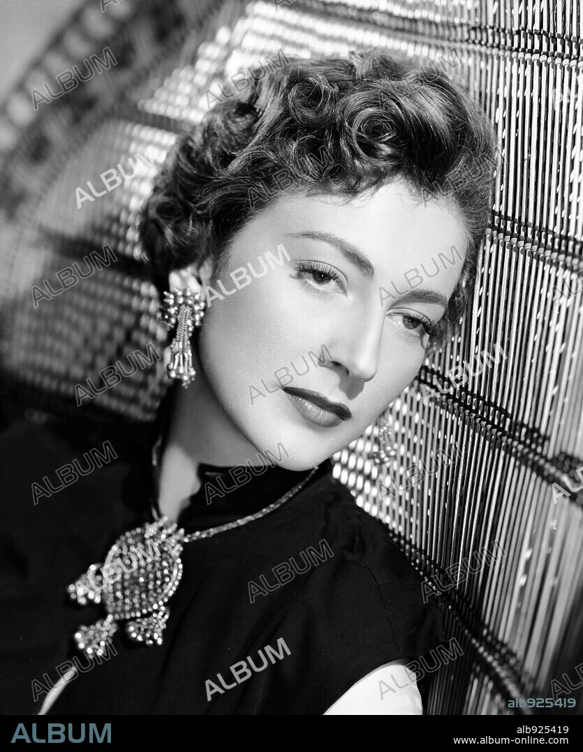 VALENTINA CORTESE in MALAYA, 1949, directed by RICHARD THORPE. Copyright M.G.M.