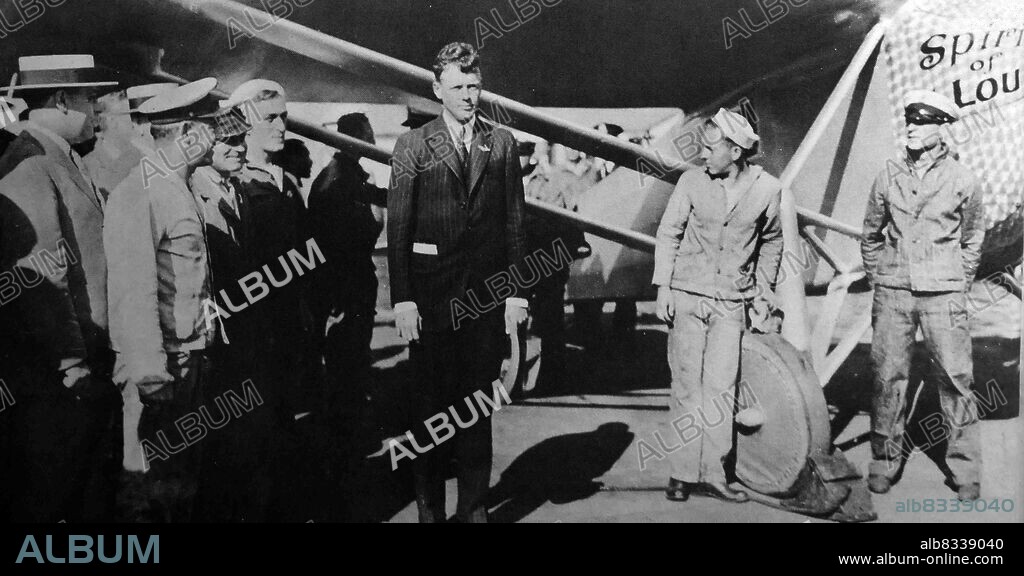 Charles Augustus Lindbergh (February 4, 1902 - August 26, 1974) was an American aviator, military officer, author, inventor, and activist. At the age of 25, he went from obscurity as a U.S. Air Mail pilot to instantaneous world fame by winning the Orteig Prize for making the first nonstop flight from New York City to Paris on May 20-21, 1927.