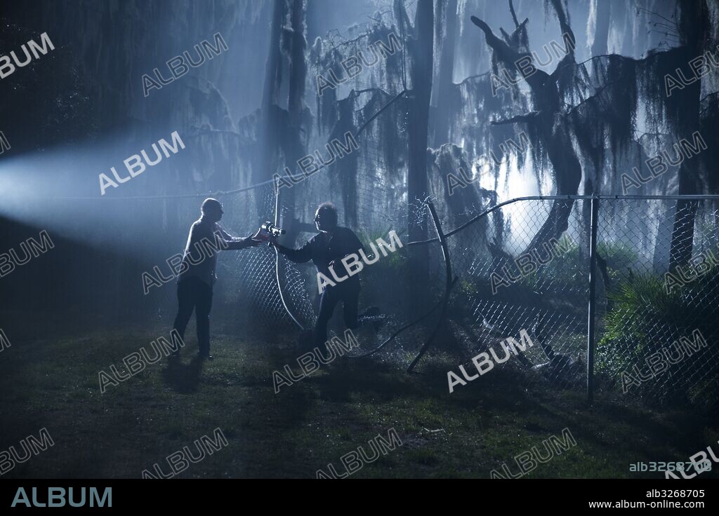 TIM BURTON en EL HOGAR DE MISS PEREGRINE PARA NIÑOS PECULIARES, 2016 (MISS PEREGRINE'S HOME FOR PECULIAR CHILDREN), dirigida por TIM BURTON. Copyright CHERNIN ENTERTAINEMENT/ ST. PETERSBURG CLEARWATER FILM COMMI.