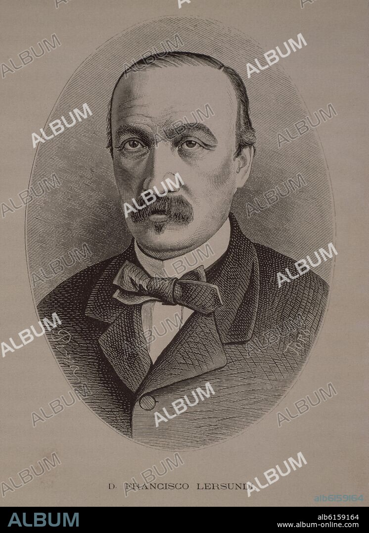 FRANCISCO LERSUNDI(1817-1874)CAPITAN GRAL EN LA 1ªGUERRA CUBA O DE LOS 10 AÑOS -.