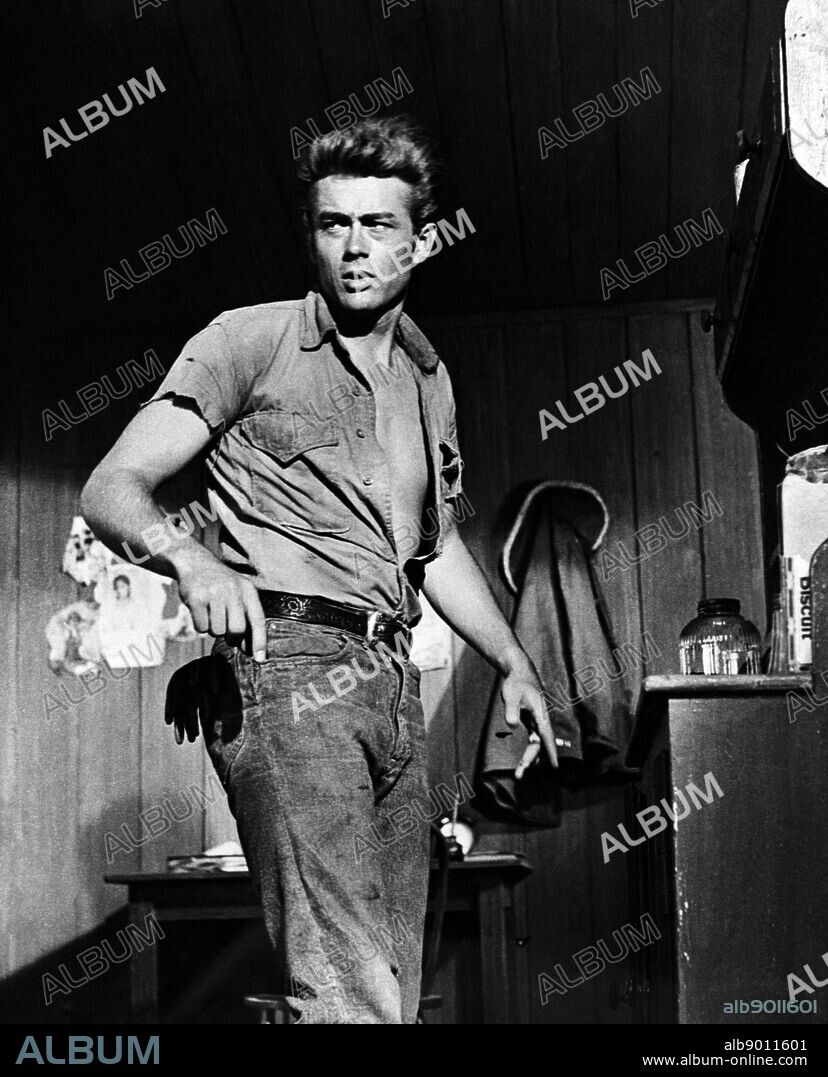 James Byron Dean was an American actor. He is a cultural icon of teenage disillusionment, as expressed in the title of his most celebrated film, Rebel Without a Cause (1955), in which he starred as troubled teenager Jim Stark. The other two roles that defined his stardom were loner Cal Trask in East of Eden (1955) and surly ranch hand Jett Rink in Giant (1956). Dean's enduring fame and popularity rest on his performances in only these three films which were all leading roles.
