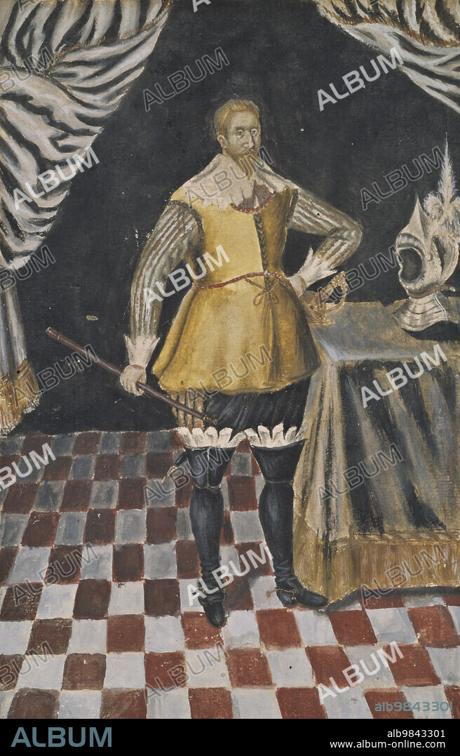 QUEEN CHRISTINA. Gustav II Adolf, 1594-1632, King of Sweden, unknown date.