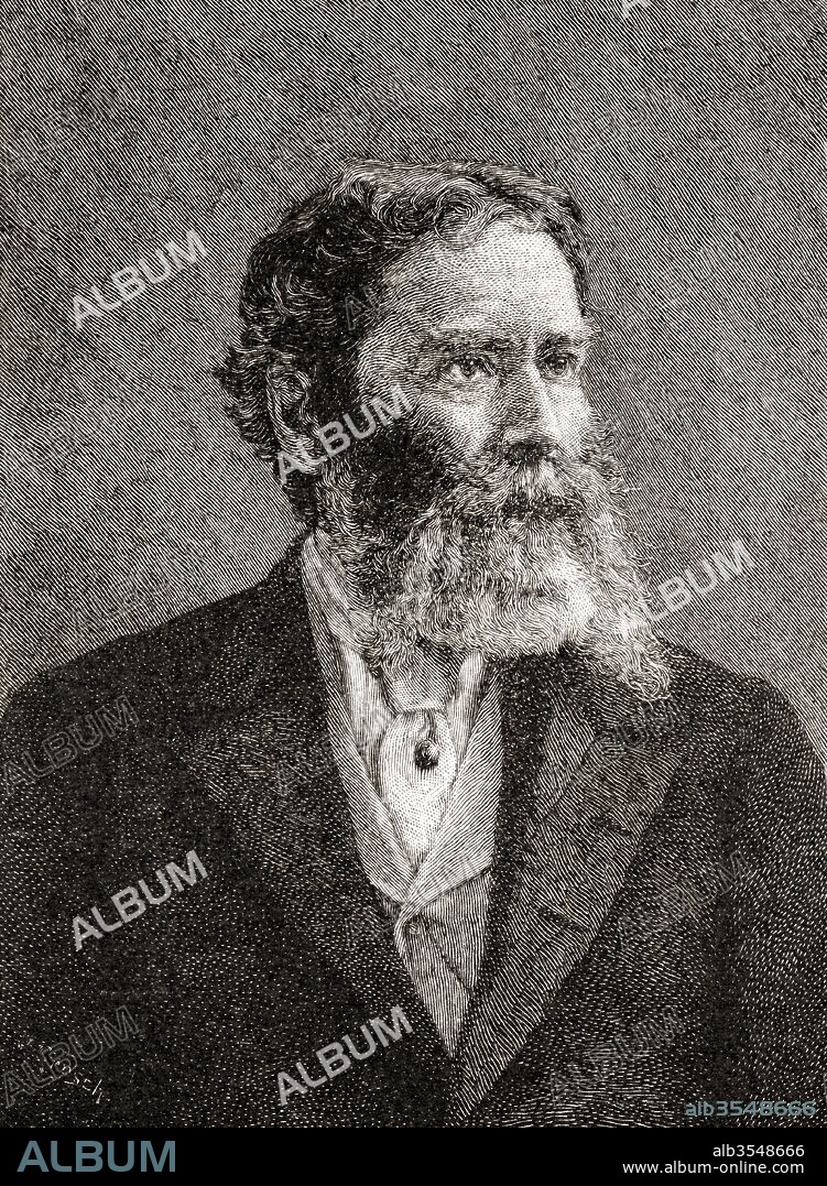 James Russell Lowell, 1819 – 1891. American Romantic poet, critic, editor and diplomat. From The History of Our Country, published 1900.