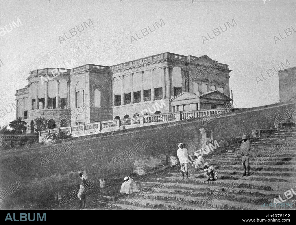 FREDERICK FIEBIG. Photograph of Hooghly College, Calcutta. c.1851-2. Source: Photo 247/1/(49).