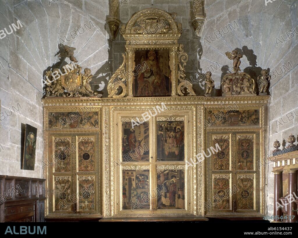FERNANDO GALLEGO. SACRISTIA - RETABLO DE SAN PEDRO EN LA PRISION - SIGLO XV.