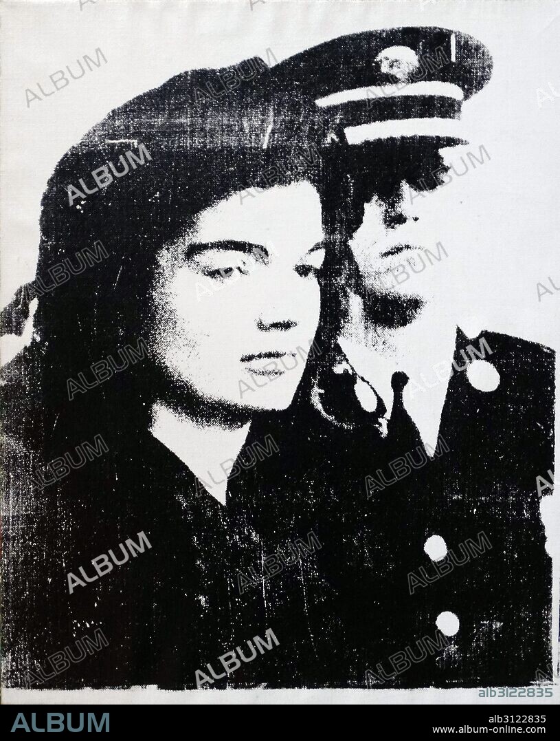 Andy Warhol 1928 – 1987. 'Jackie' (Jaqueline Kennedy), silkscreen ink on linen 1964.