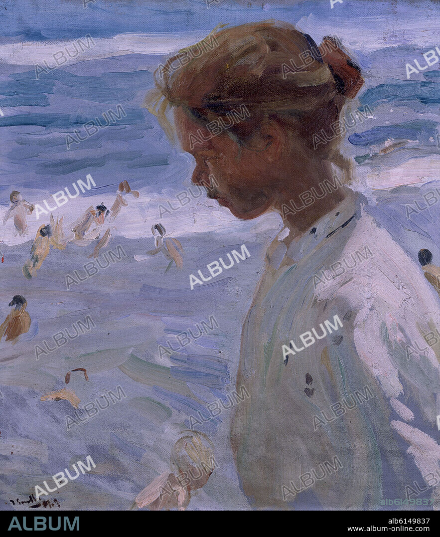 JOAQUIN SOROLLA. Spanish school. Rosa o cabeza de pescadora. 1909. Madrid, Sorolla museum.