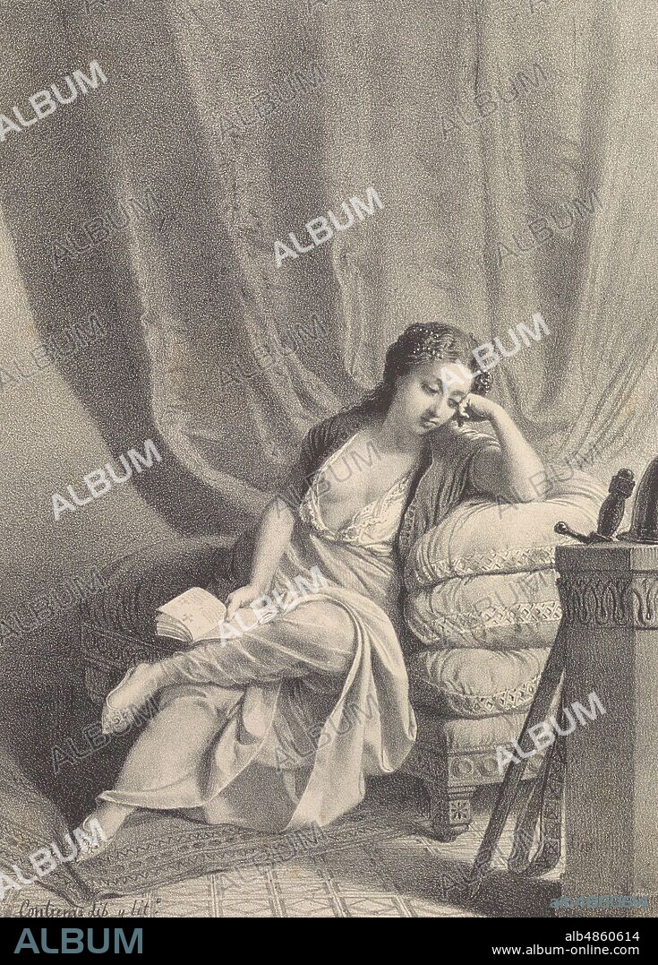 Zaida. Mujer de Alfonso VI. Grabado. Fondo Antiguo de la Biblioteca de la Universidad de Sevilla.