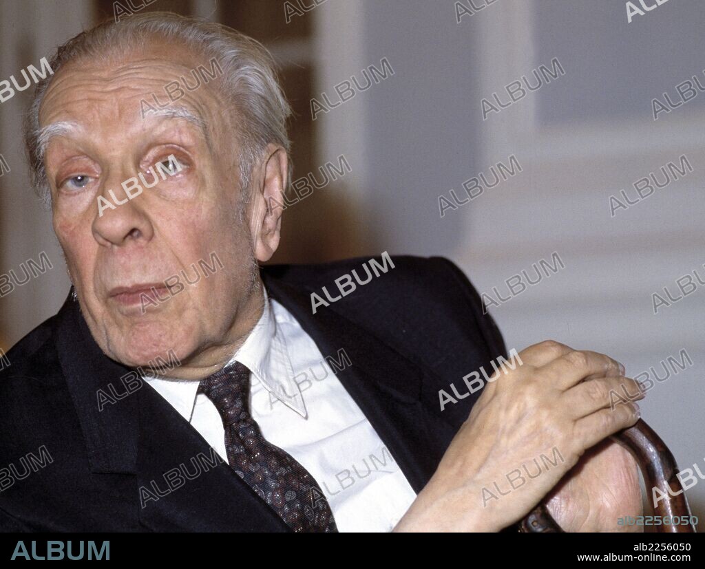 BORGES , JORGE LUIS. ESCRITOR ARGENTINO. 1899 - 1986. AÑO1984.