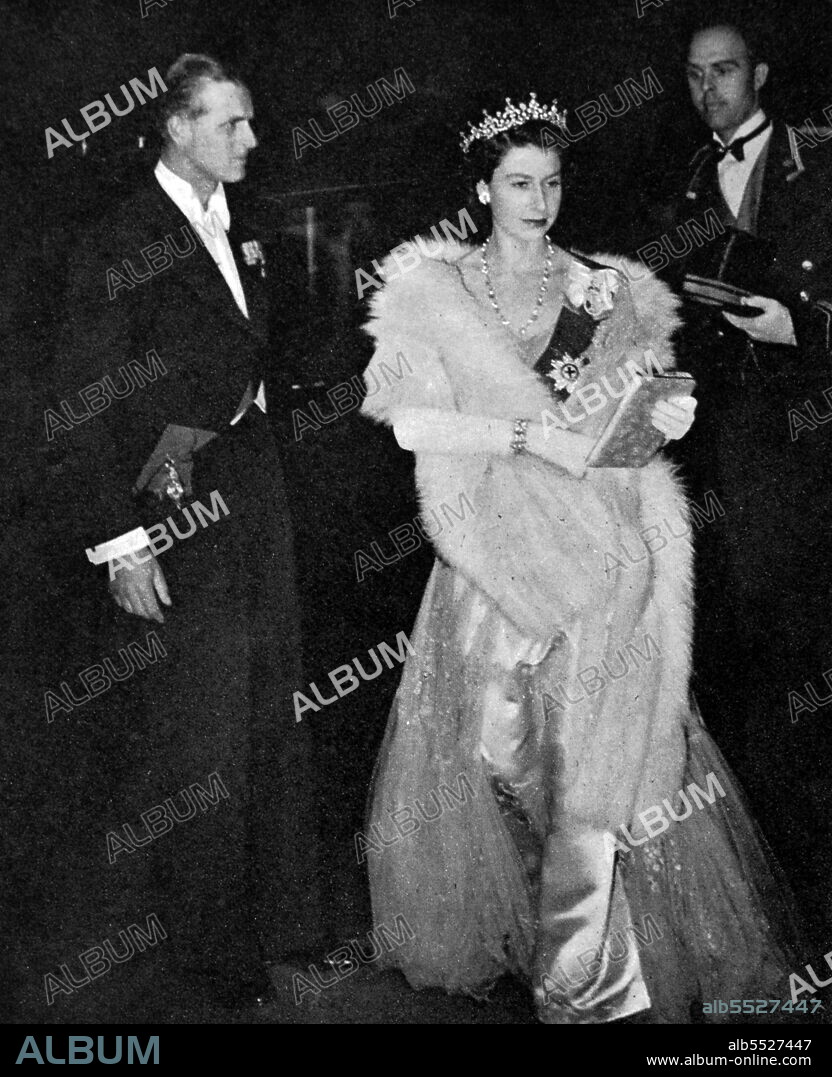 Princess Elizabeth and the Duke of Edinburgh at The Dorchester. Princess Elizabeth. Elizabeth II (Elizabeth Alexandra Mary; born 21 April 1926) is Queen of the United Kingdom and 15 other Commonwealth realms. She is the elder daughter of King George VI and Queen Elizabeth. Prince Philip, Duke of Edinburgh (born Prince Philip of Greece and Denmark, later Philip Mountbatten; 10 June 1921 - 9 April 2021), was the husband of Queen Elizabeth II. He was the consort of the British monarch from Elizabeth's accession on 6 February 1952 until his death in 2021, making him the longest-serving royal consort in history.