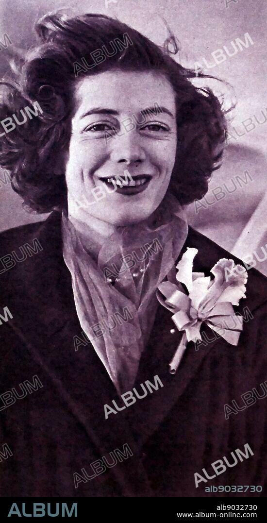 Photographic portrait of Sarah Churchill (1914-1982) a British actress and dancer. Dated 20th Century.