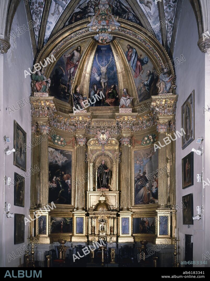PEDRO DE LA TORRE. RETABLO MAYOR - SIGLO XVII.
