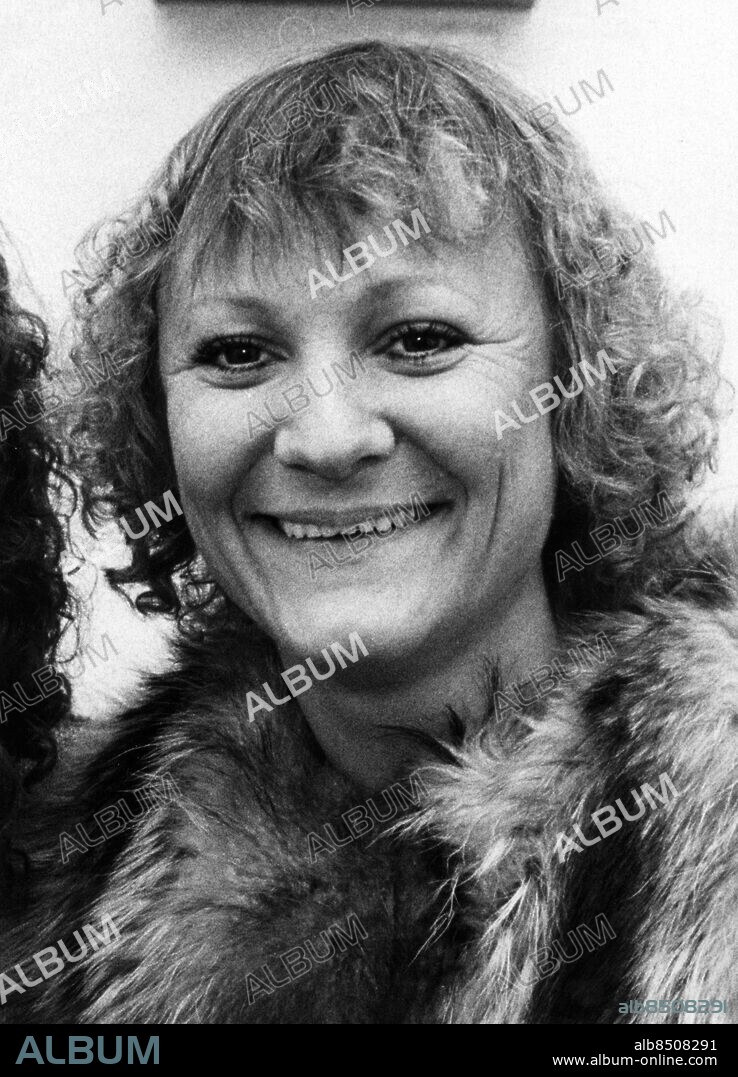 ©SCANPIX SWEDEN, 1978.. Sångerskan Inger Öst.. Bilden: Leende i närbild.. Foto: Ingvar Karmhed/SCANPIX. Code: 30082.