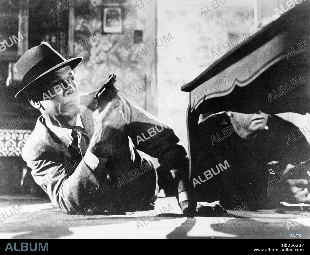 JOSEPH COTTEN in THE KILLER IS LOOSE, 1956, unter der Regie von BUDD BOETTICHER.