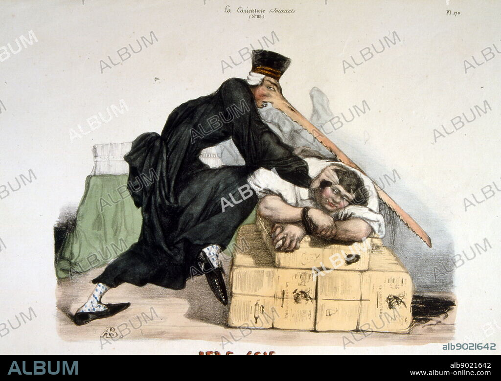 Caricature of the French state executing rebels in 1832. The June Rebellion or the Paris Uprising of 1832, was an anti-monarchist insurrection of Parisian republicans on 5 and 6 June 1832.