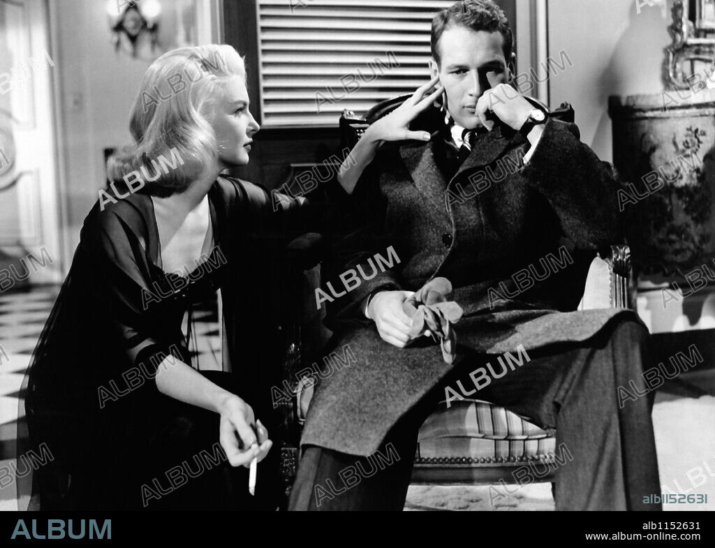 JOANNE WOODWARD and PAUL NEWMAN in FROM THE TERRACE, 1960, directed by MARK ROBSON. Copyright 20TH CENTURY FOX.