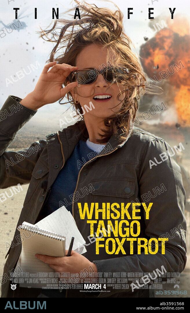 TINA FEY en REPORTERAS EN GUERRA, 2016 (WHISKEY TANGO FOXTROT), dirigida por GLENN FICARRA y JOHN REQUA. Copyright PARAMOUNT PICTURES.