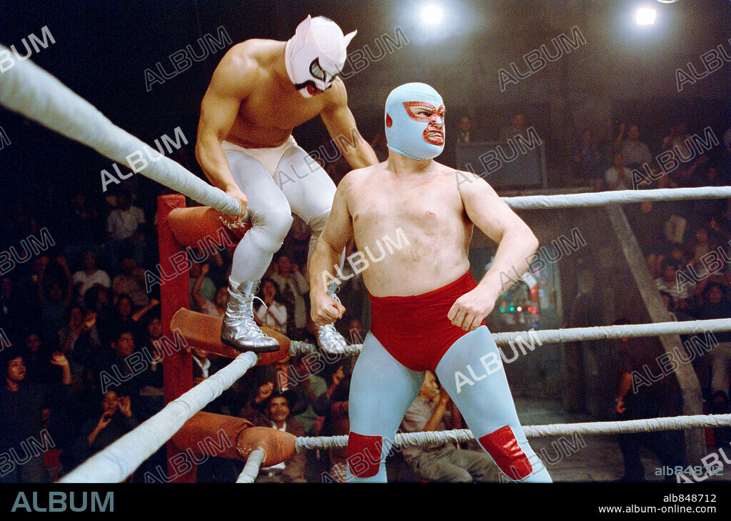 JACK BLACK en SUPER NACHO, 2006 (NACHO LIBRE), dirigida por JARED HESS. Copyright PARAMOUNT PICTURES / DAZA, DANIEL.
