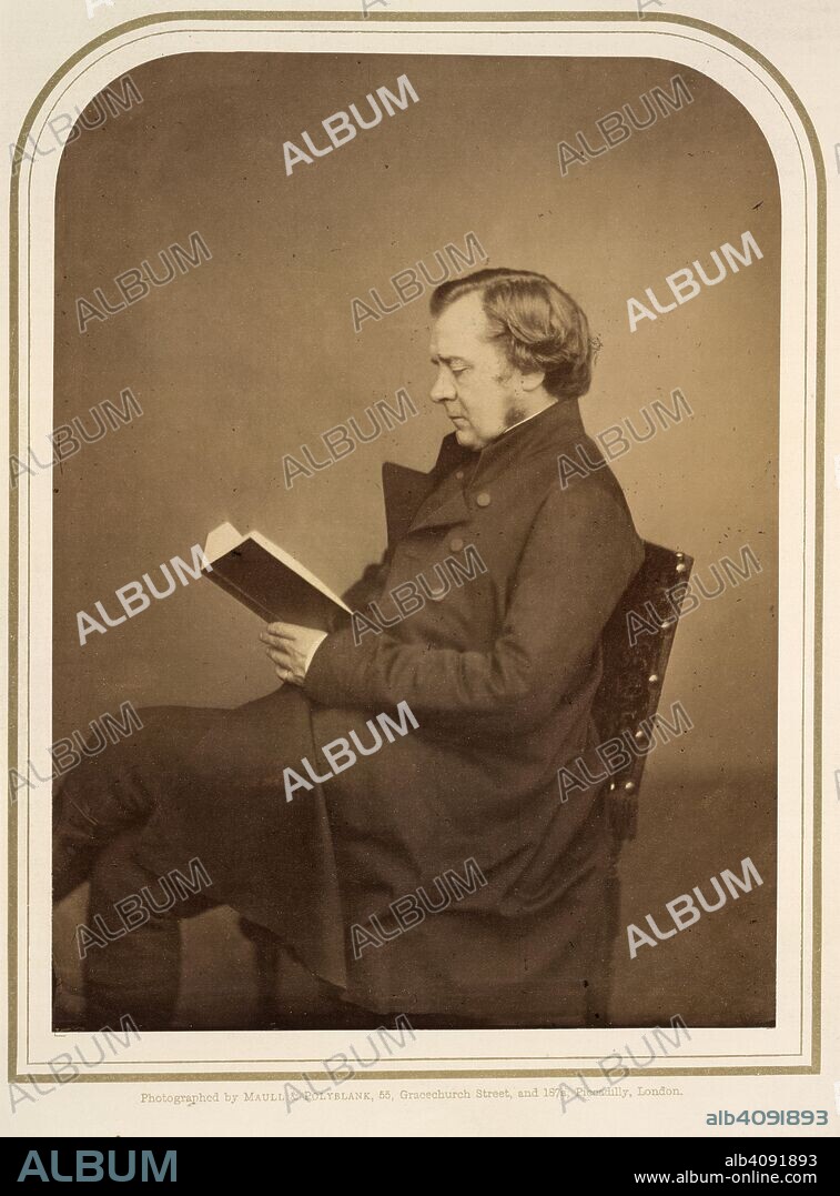 E WALFORD und MAULL AND POLYBLANK. Samuel Wilberforce (1805-1873). Bishop of Oxford and of Winchester; son of William Wilberforce. Portrait. Photographic Portraits of Living Celebrities executed by Maull and Polyblank; with biographical notices by E. W. [and others]. London, 1856-1859. Source: 10804.f.6. Language: English.