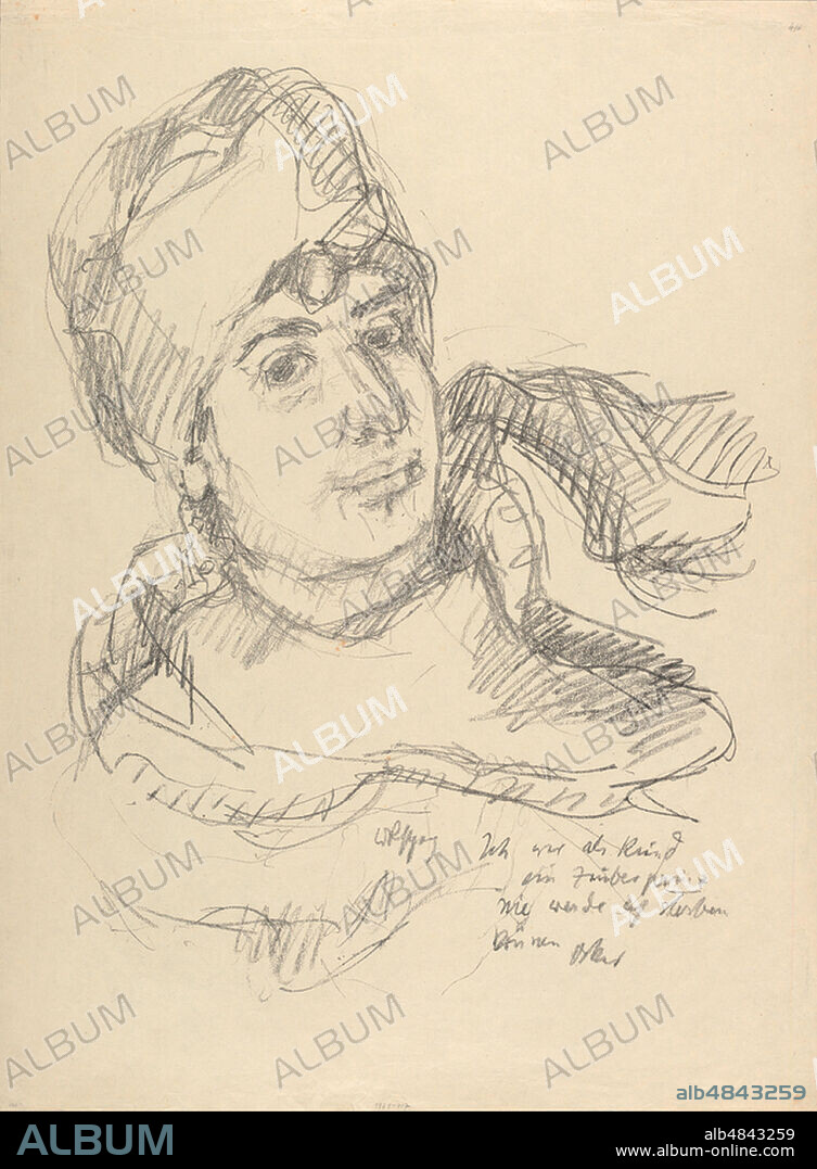 OSKAR KOKOSCHKA. Portrait of Wolfgang Gurlitt as a magical prince.