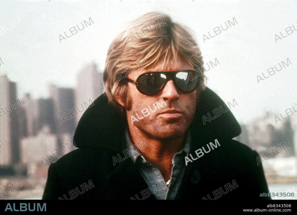 ROBERT REDFORD en LOS TRES DÍAS DEL CÓNDOR, 1975 (THREE DAYS OF THE CONDOR), dirigida por SYDNEY POLLACK. Copyright PARAMOUNT PICTURES.
