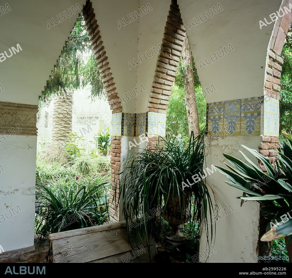 Josep Puig i Cadafalch / False arches in the Puig i Cadafalch House, 1897-1905, Argentona, Barcelona, Catalonia, Spain.
